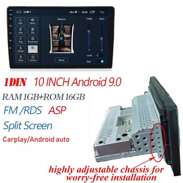 10 1 16 стиль CP один автомобіль радіо стерео DIN