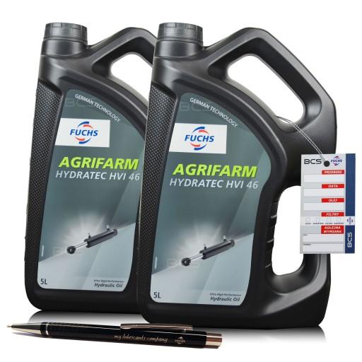 10 ЛИТРОВ ГИДРАВЛИЧЕСКОЕ МАСЛО FUCHS AGRIFARM HYDRATEC HVI 46 10 Л