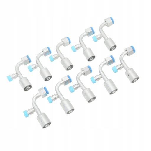 1618220381711 - 10 шт. автомобіля AC шланг роз'єм універсальний алюміній