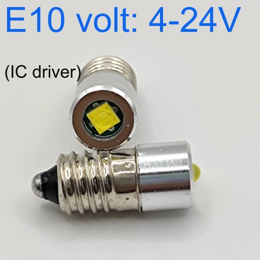 10 шт. багато стилю E10 .4-24V 3W 3V 4.5 V 6V 18V З