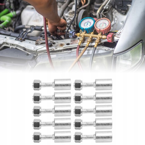 1618220440611 - 10 шт. R134 з'єднувач шланга кондиціонера з