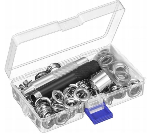 100 ШТ ЛЮВЕРСЫ ПЕРФОРАТОР КНОПКИ ДЛЯ БРЕЗЕНТА 12 ММ