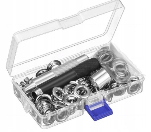 100 ШТ ЛЮВЕРСИ ПЕРФОРАТОР КНОПКИ ДЛЯ БРЕЗЕНТУ 12 ММ