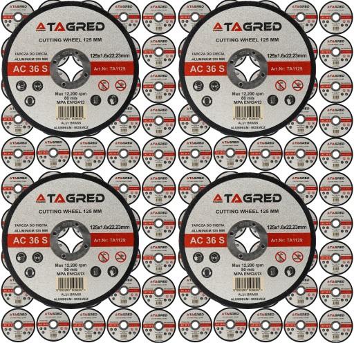 100 шт. алюминиевый металлический режущий диск 125X1.6