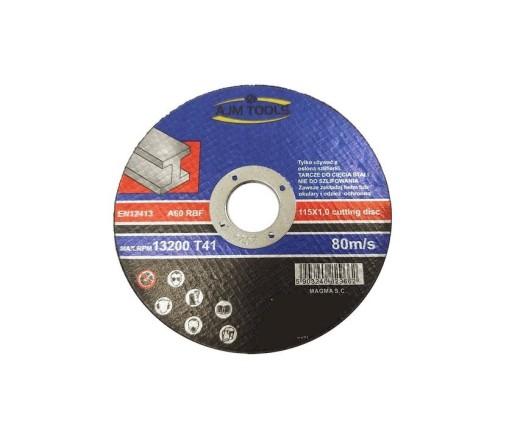 100 отрезных дисков сталь-металл 115 x 1 гибкий диаметром 115 мм.