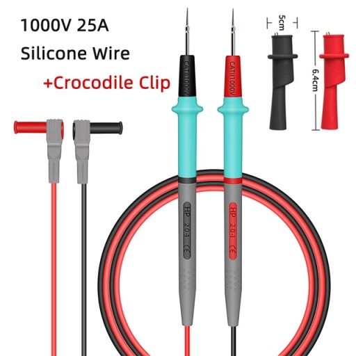 1000В 20а зонды тестовые провода Pin для цифрового мультиметра наконечник