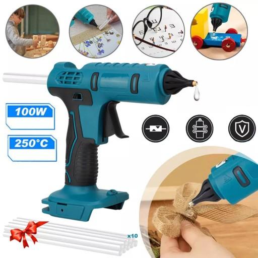 ГАРЯЧИЙ КЛЕЄВИЙ ПІСТОЛЕТ НА 100 ВТ, АКУМУЛЯТОРНИЙ КЛЕЄВИЙ ПІСТОЛЕТ