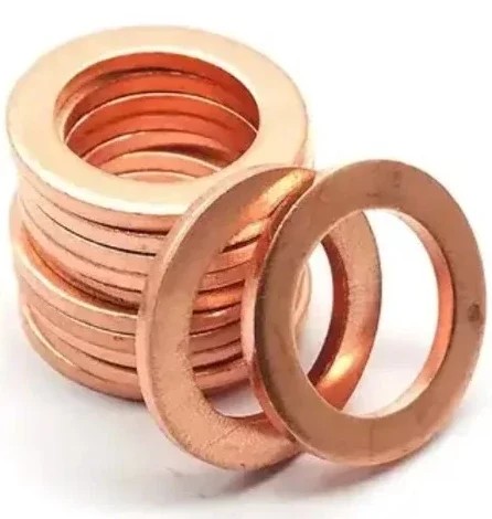 100x медные шайбы cu 32x38x1.5 мм комплект прокладок en