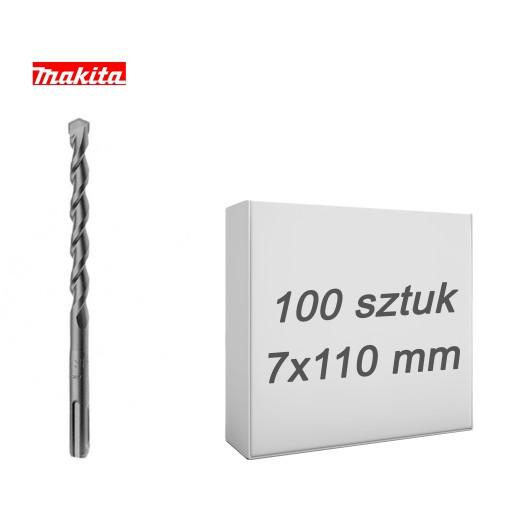 100 сверл SDS-Plus Economic 7x110 мм MAKITA