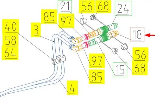 BK31-V23500-AE - FORD TRANSIT MK8 14-ОГРАНИЧИТЕЛЬ ПЕРЕДНЕЙ ДВЕРИ