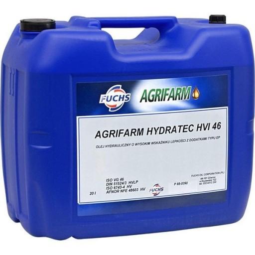 1074330820 Масло Agrifarm Hydratec HVI 46 20 л