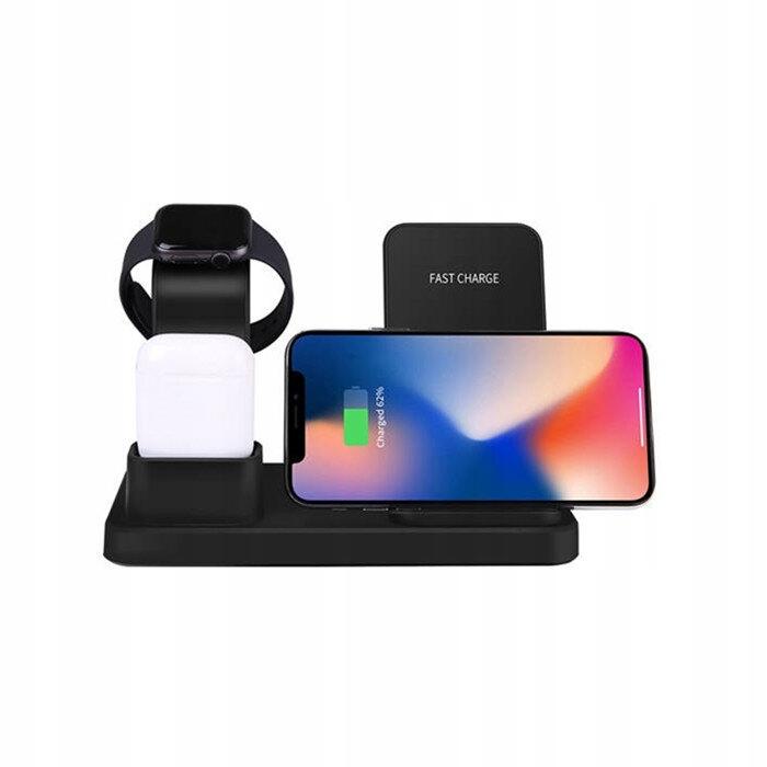 10W Qi Wireless Charger для Iphone X 7 8 3 IN 1