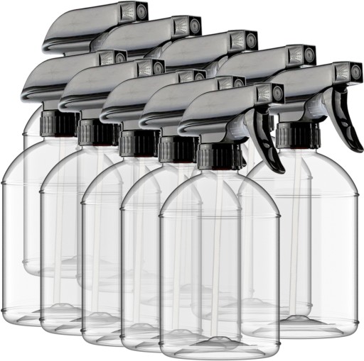 10X ХИМИЧЕСКАЯ ПЭТ-БУТЫЛКА С РАСПЫЛИТЕЛЕМ ДЛЯ РАЗБАВЛЕНИЯ ХИМИИ 0,5 Л