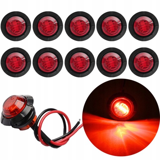 001 - 10x габаритные огни габаритные огни 3 LED 12V 24V