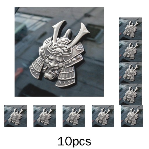 10x самурайская Маска 3D SUV автомобильная наклейка