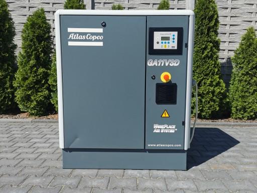 11kw + INVERTER компресор ATLAS COPCO GA11VSD компресор 1400л/хв 13бар!