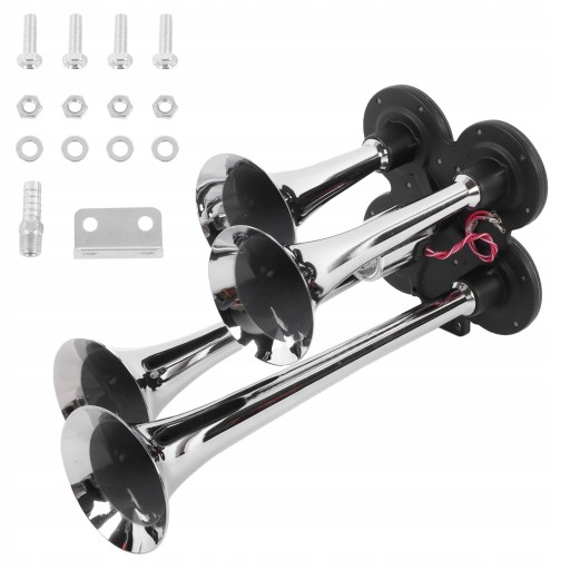 069511 - 12 / 24V 150db пневматичний звуковий сигнал фанфари