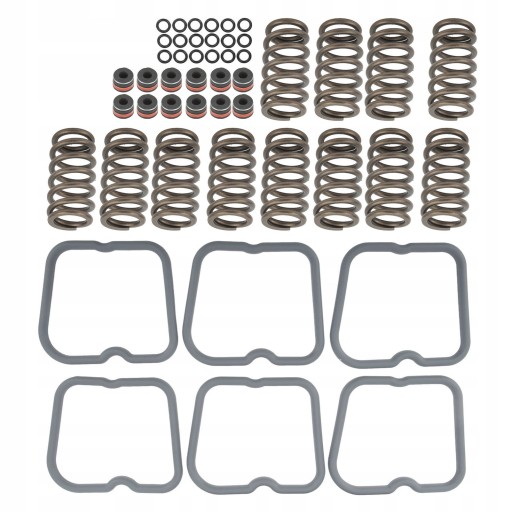 1618220237711 - 12 комплектов клапанных пружинных уплотнений