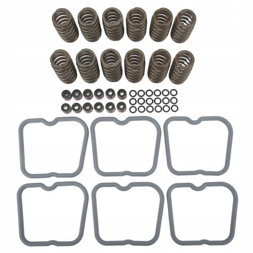 1618220237711 - 12 комплектов клапанных пружинных уплотнений