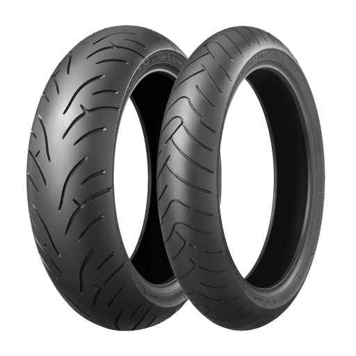 120/70ZR17 + 160/60ZR17 BRIDGESTONE BATTLAX BT023