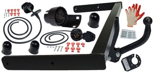 1200кг БУКСИРУВАЛЬНИЙ ГАК+ЖГУТ+7PIN13P SKODA FABIA ХЕТЧБЕК 5d 2II+1I 99do14