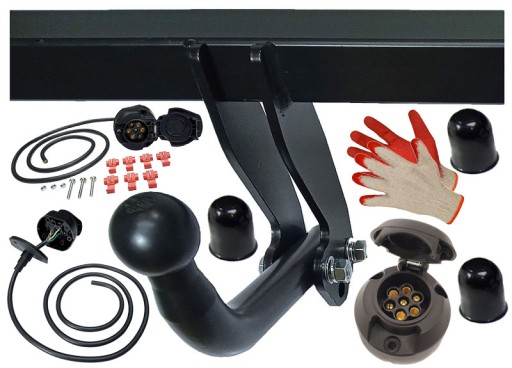 1200кг БУКСИРУВАЛЬНИЙ ГАК + РЕГУЛЯЦІЯ SKODA FABIA ХЕТЧБЕК 1999-14 1+2 I+II+6Y 5 дв.