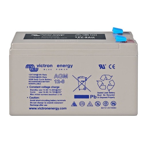 8 - 12V/8Ah AGM Deep Cycle Batt.