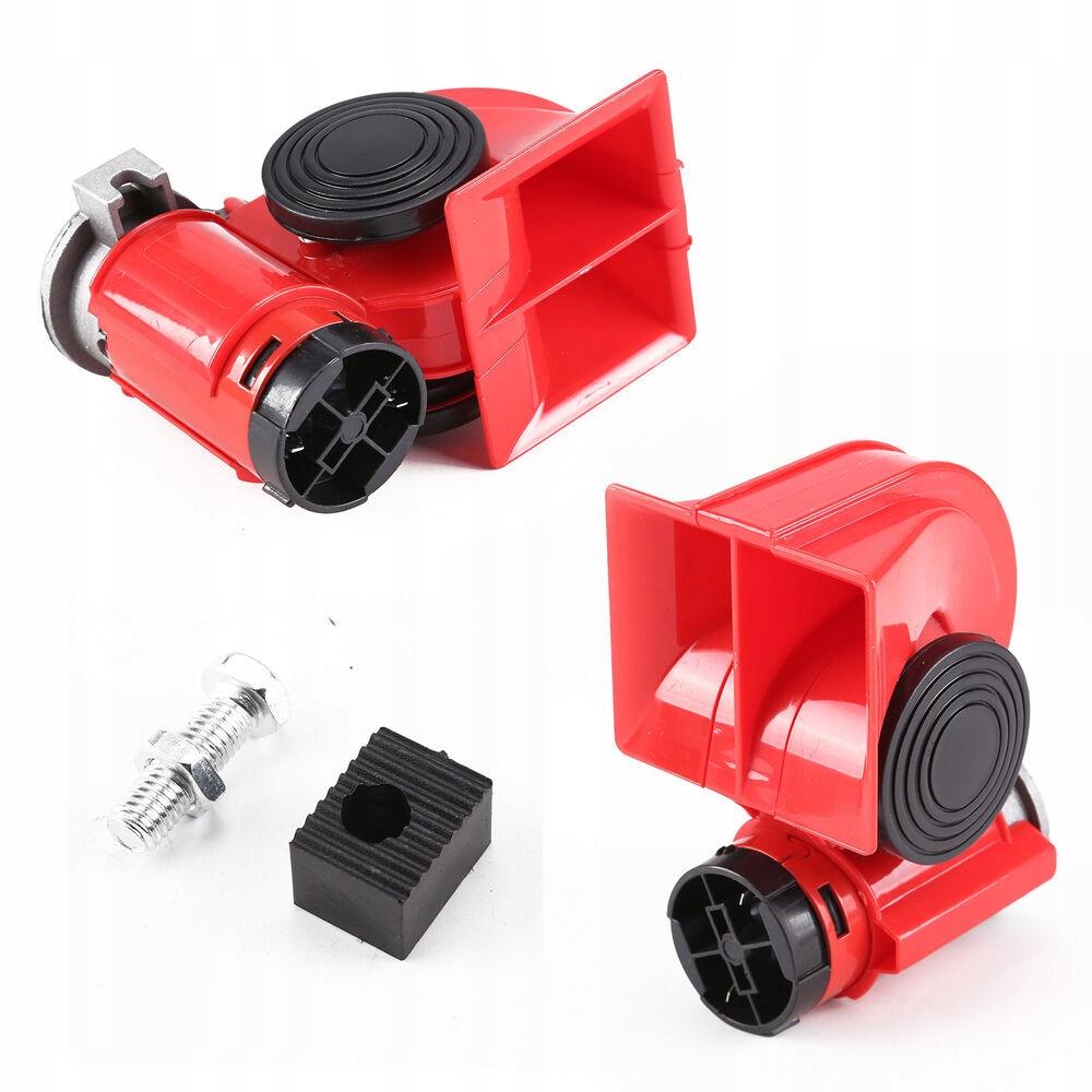 12V 150db Car Air Horn Blast Compact Twin Tone Glo