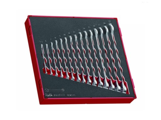 Набор комбинированных ключей из 14 предметов 238360101 TengTools