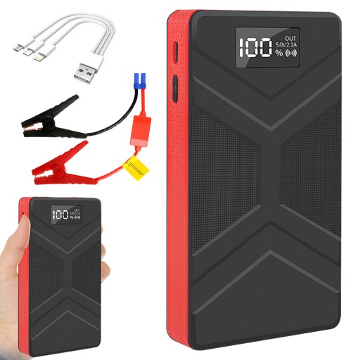 15V 30000mAh JUMP STARTER ПОТУЖНИЙ ПІДСИЛЮВАЧ ЗАПУСКУ POWERBANK ФАКЕЛ