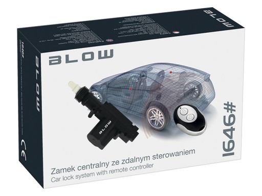 1646# - 1646 # Центральний замок 1ster + 3wyk + пульт дистанційного керування blow