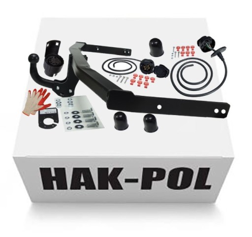 БУКСИРОВОЧНЫЙ КРЮК 1650/100 кг + ЖГУТ ПРОВОДОВ + АДАПТЕР7PIN13P для SEAT ALTEA+XL 2004-15 гг.