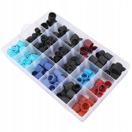 1618210036611 - 170 шт. автомобільний комплект заглушок клапана змінного струму