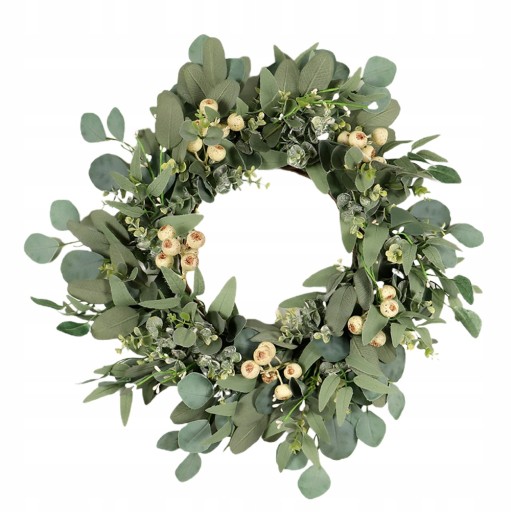 1шт Гирлянда из листьев эвкалипта реалистичные