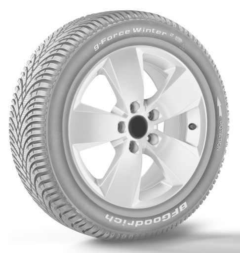 1x 225/55R17 BFGOODRICH G-FORCE WINTER 2 97 H