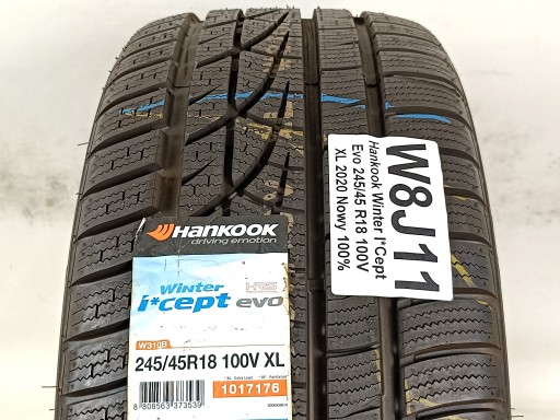 1x Hankook Winter I*Cept Evo 245/45 R18 2020 Новинка!