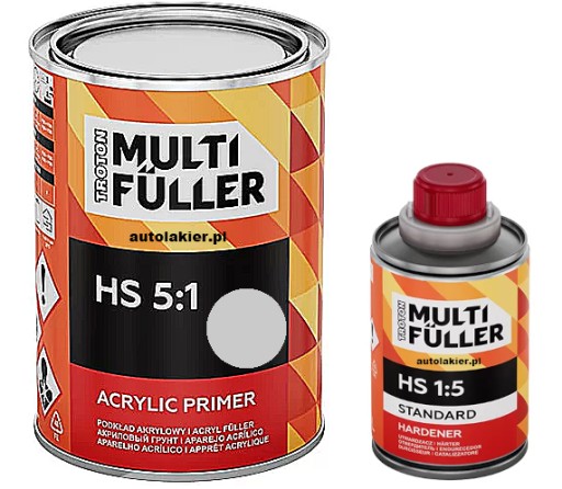 2.5 0.5 GREY HS PRIMER шпаклівка, акрил MULTI FULLER TROTON 1532