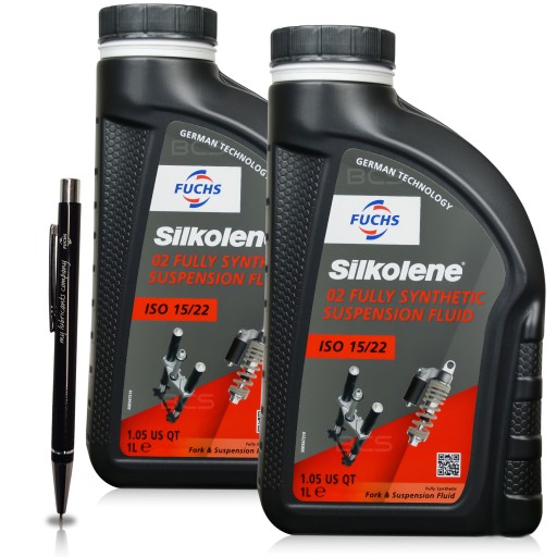 2 ЛІТРИ SILKOLENE 02 SYNTH. ПІДВІСКА FL для амортизаторів мотоциклів 2л