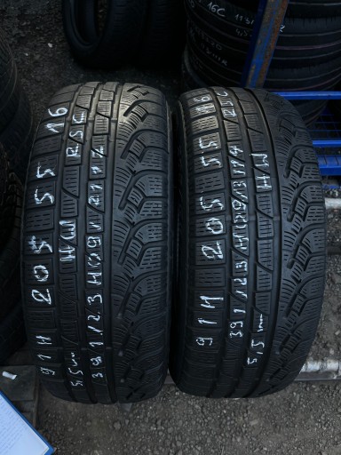 2 ШИНЫ 205/55R16 PIRELLI SOTTOZERO WINTER 210 III