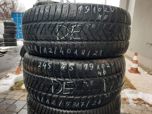 2 ШИНИ 245/45R19 PIRELLI SOTTOZERO 3 ВАРШАВА