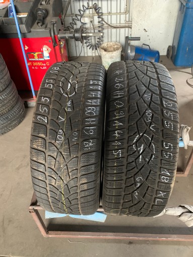 2 ШИНИ 255/55R18 XL DUNLOP SP WINTER SPORT 3D