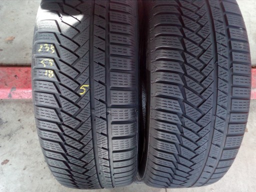 2 шт. 235/55R18 CONTINENTAL WINTER CONTACT TS850P 2021R.
