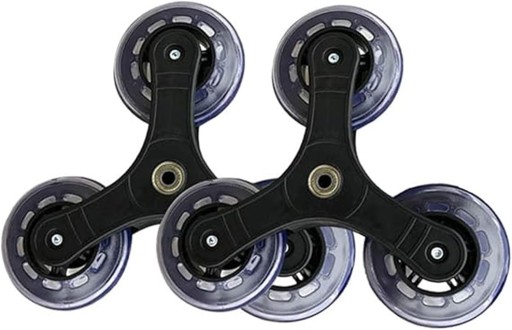 2 шт. Тележка Для Покупок, Скалолазание По Лестнице, Универсальные Треугольные Ролики