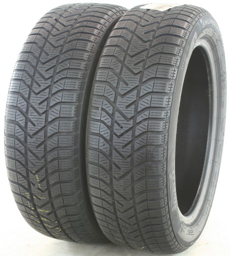 2 бывшие в употреблении зимние шины 195/55R17 Pirelli Snowcontrol Winter 210 Serie 3