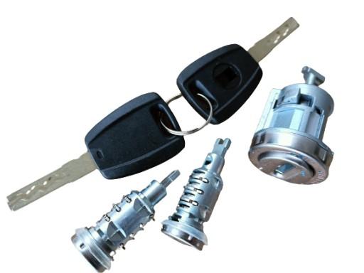 1348421080 - 2 ВСТАВКИ ЗАМКИ ЗАМОК ЗАЖИГАНИЯ PEUGEOT BOXER 2006-