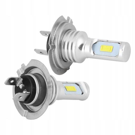 WFYD3123500 - 2 LED ЛАМПИ H7 12-24V 80W 6000K БІЛА