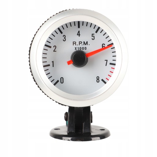 1618220183411 - 2-дюймовый 52-миллиметровый светодиодный тахометр Красный