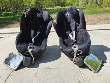 2 автокрісла Cybex Sirona, які обертаються на 360°