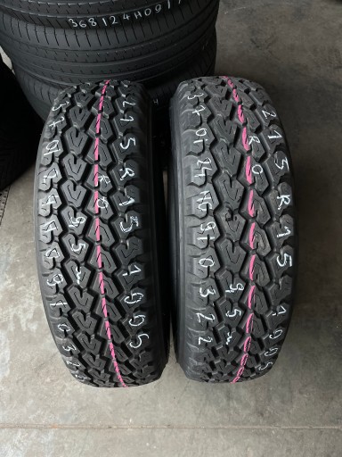 2 покрышки б/у 215R15 100S Bridgestone Dueler 610 W-wa