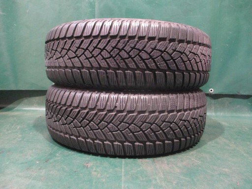 2 зимние шины 205/60R16 Fulda Kristall 8 и 7,5 мм.